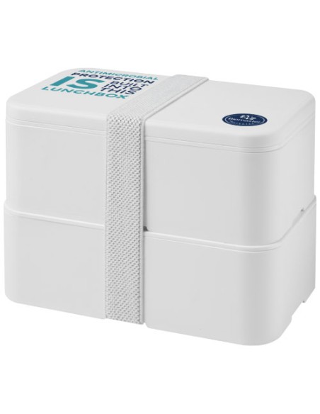 Contenitore portavivande a doppio strato MIYO Pure da 700 + 700 ml