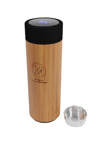 Borraccia termica SCX.design D11 da 500 ml in bambù