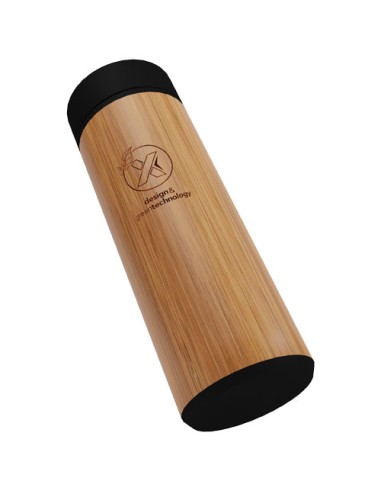 Borraccia termica SCX.design D11 da 500 ml in bambù