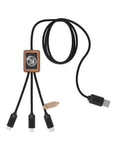 Cavo SCX.design C29 in bambù 3-in-1