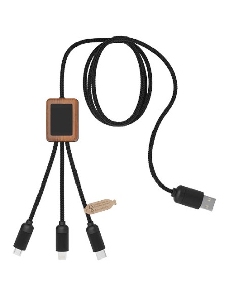 Cavo SCX.design C29 in bambù 3-in-1