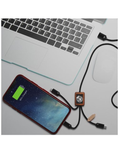 Cavo SCX.design C29 in bambù 3-in-1