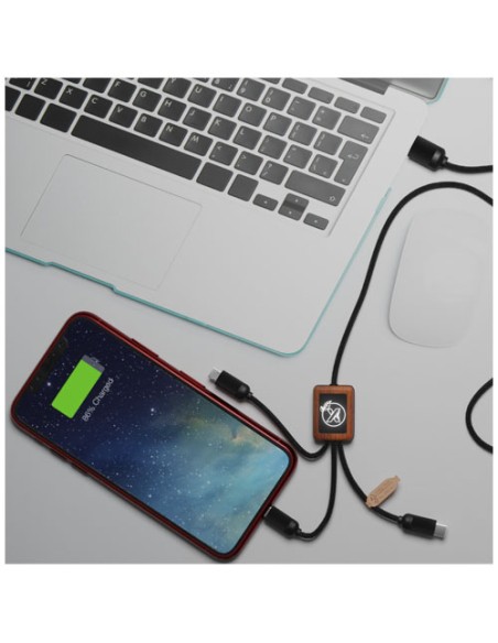 Cavo SCX.design C29 in bambù 3-in-1