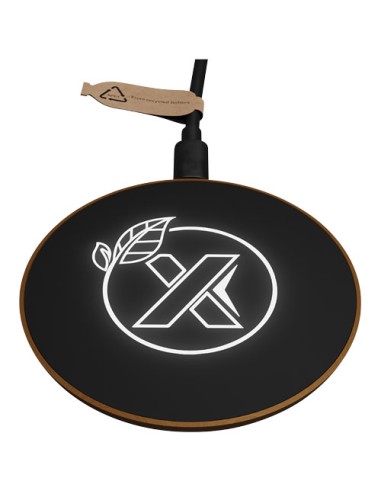 Stazione di ricarica wireless in legno SCX.design W13 da 10 W