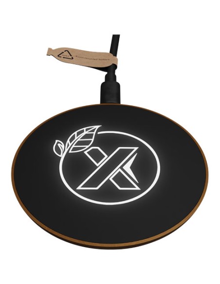 Stazione di ricarica wireless in legno SCX.design W13 da 10 W