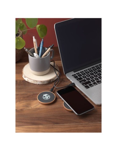 Stazione di ricarica wireless in legno SCX.design W13 da 10 W