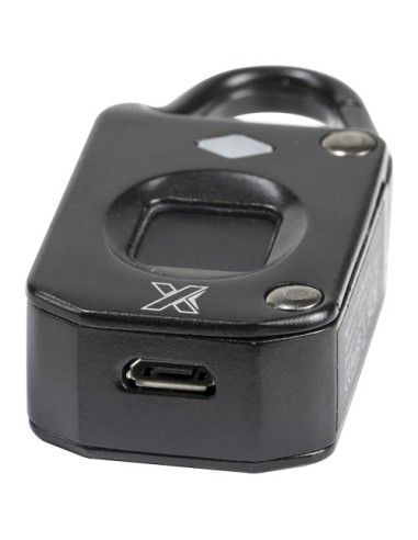 Lucchetto SCX.design T10 con impronte digitali