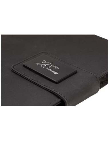 Blocco note con power bank luminoso SCX.design O16 in formato A5