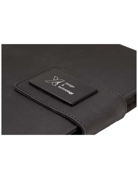Blocco note con power bank luminoso SCX.design O16 in formato A5