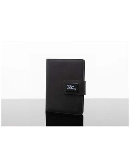 Blocco note con power bank luminoso SCX.design O16 in formato A5