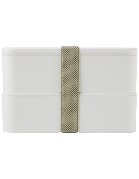 Contenitore portavivande a doppio strato MIYO da 700 + 700 ml