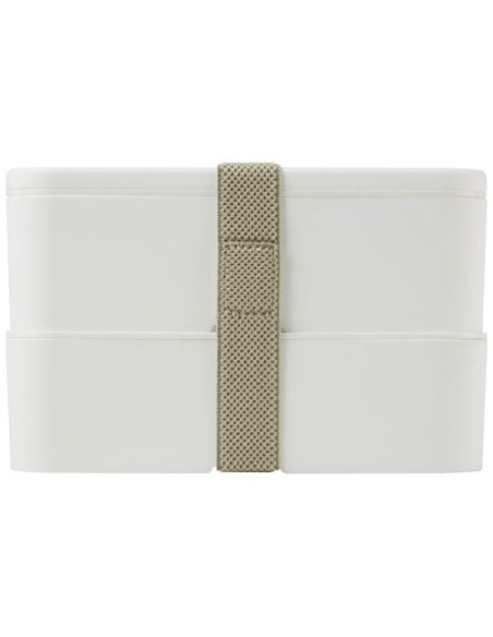 Contenitore portavivande a doppio strato MIYO da 700 + 700 ml