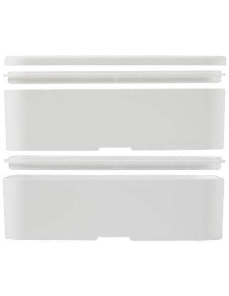 Contenitore portavivande a doppio strato MIYO da 700 + 700 ml