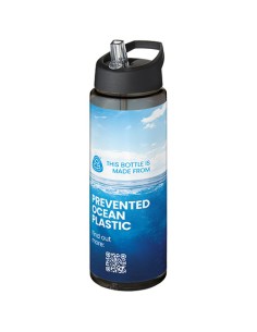 Borraccia sportiva da 850 ml con coperchio con beccuccio H2O Active® Eco Vibe 