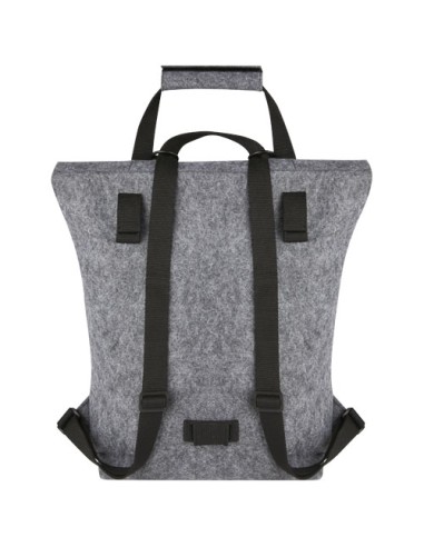 Borsa per bicicletta con chiusura arrotolabile in feltro riciclato GRS Felta - 13L