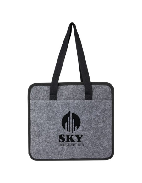 Organizer pieghevole per auto in feltro riciclato certificato GRS Felta