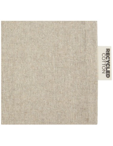 Sacchetto per confezione regalo medio in cotone riciclato 150 g/m² certificato GRS Pheebs - 1,5L