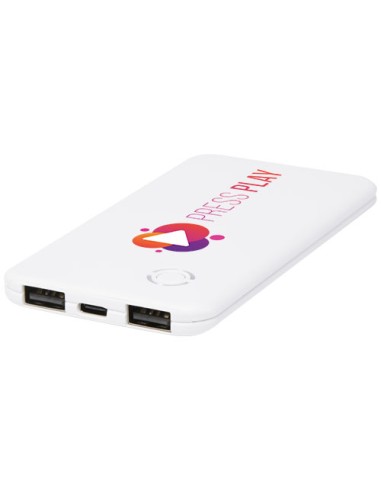 Power bank doppio sottile da 4000 mAh Slender