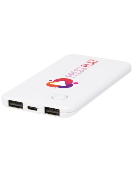 Power bank doppio sottile da 4000 mAh Slender