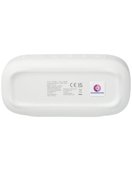 Altoparlante Bluetooth® IPX5 in plastica riciclata da 5 W Stark 2.0 