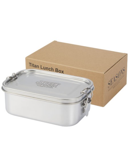 Portavivande in acciaio inossidabile riciclato Titan da 750 ml