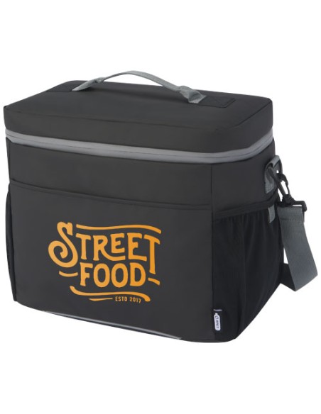 Borsa termica per 20 lattine in materiale riciclato certificato GRS Aqua - 22 L