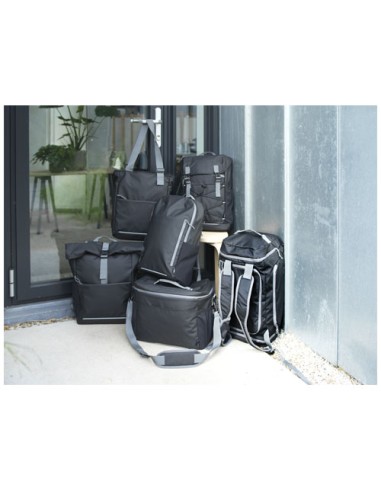 Borsa termica per 20 lattine in materiale riciclato certificato GRS Aqua - 22 L