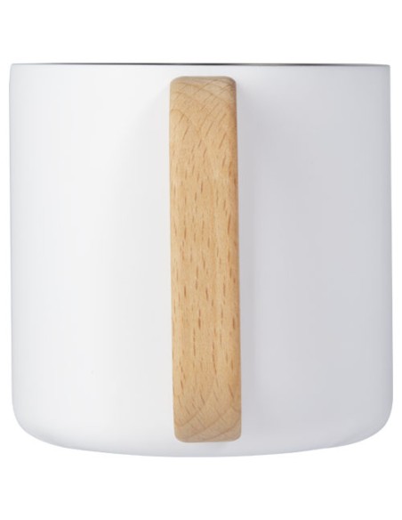 Tazza in acciaio inossidabile riciclato certificato RCS da 360 ml con isolamento sottovuoto in rame Bjorn