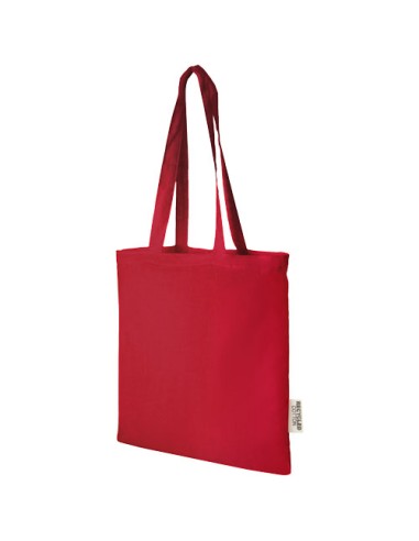 Tote bag in cotone riciclato GRS da 140 g/m2 Madras - 7L