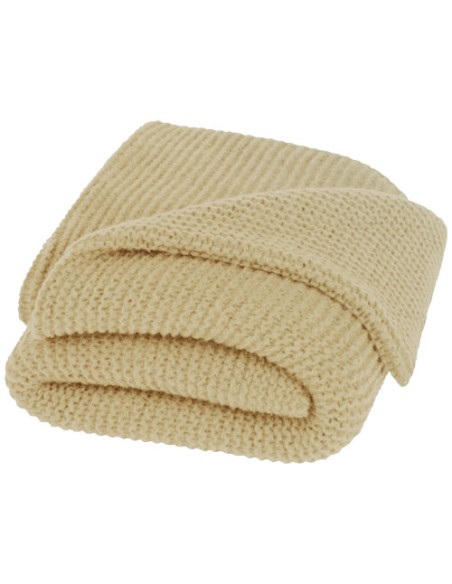 Coperta lavorata maglia di poliestere GRS da 150 x 120 cm Suzy