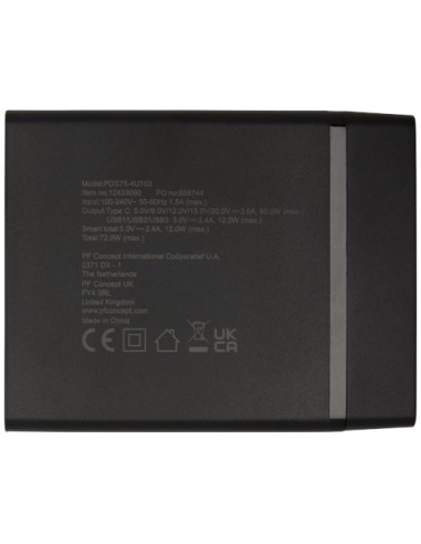 Power station da72 W in plastica riciclata PD ADAPT