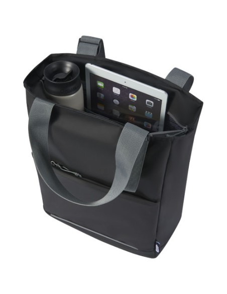 Tote bag impermeabile per portatile da 14" in materiale riciclato certificato GRS Aqua - 14 L