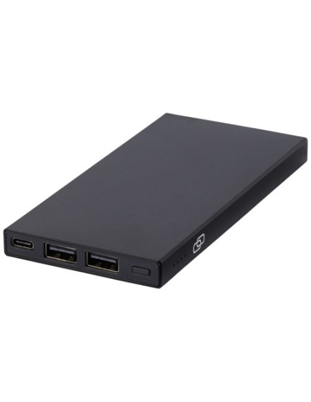 Power bank in alluminio riciclato da 5000 mAh Connect 