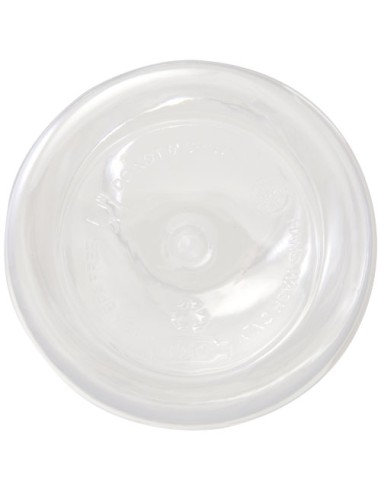 Borraccia in plastica riciclata certificata RCS da 400 ml con moschettone Oregon