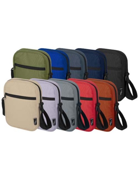 Borsa a tracolla in materiale riciclato certificato GRS Byron 2l