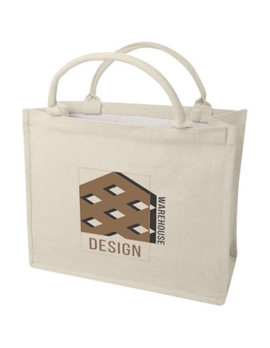 Tote bag per libri in materiale riciclato da 500 g/m² Page Aware™