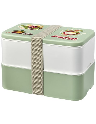 Portavivande a doppio strato MIYO Renew da 700 + 700 ml