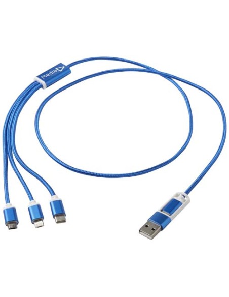 Cavo di ricarica in alluminio riciclato 5-1 Versatile