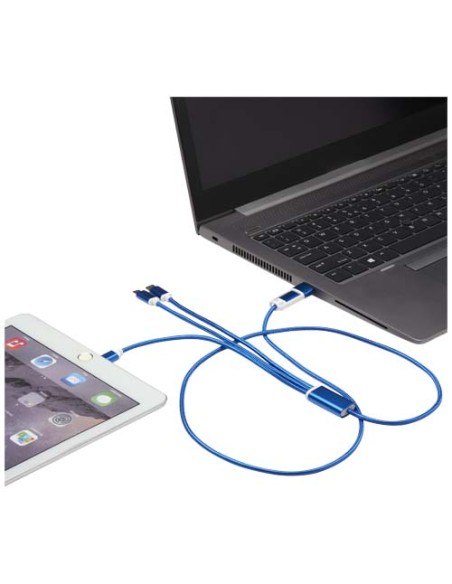 Cavo di ricarica in alluminio riciclato 5-1 Versatile