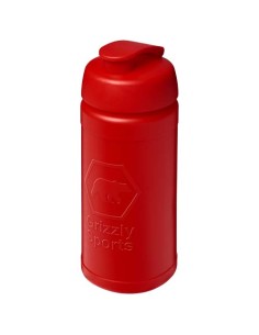 Borraccia sportiva in materiale riciclato con coperchio a scatto da 500 ml Baseline Rise