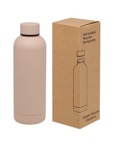 Borraccia con isolamento sottovuoto in rame certificata RCS da 500 ml Spring