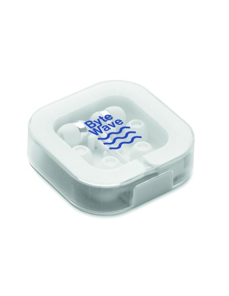 Auricolari con cover in silicon