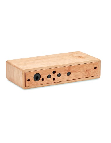 Caricatore wireless in bamboo