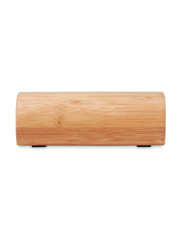 Speaker in bamboo
