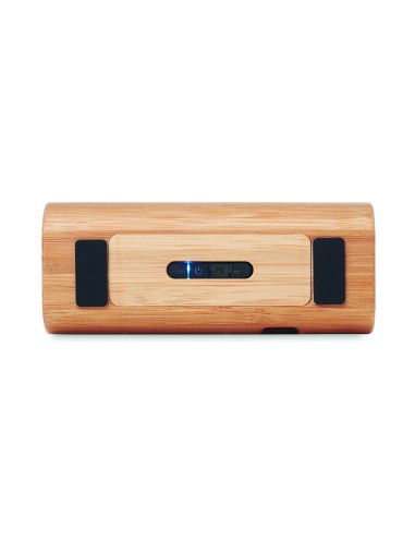 Speaker in bamboo
