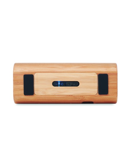 Speaker in bamboo