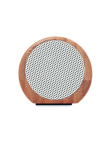 Speaker in bamboo
