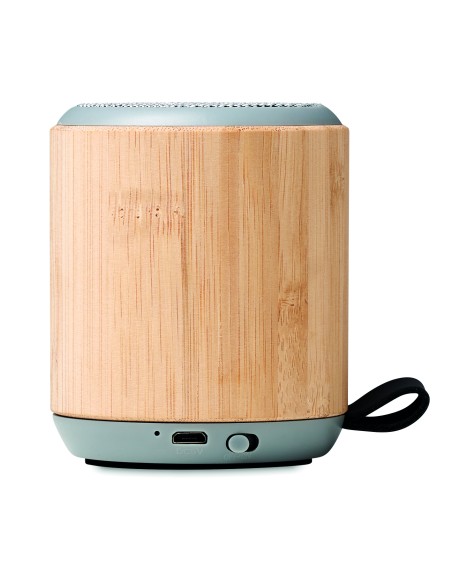 Speaker in bamboo senza fili