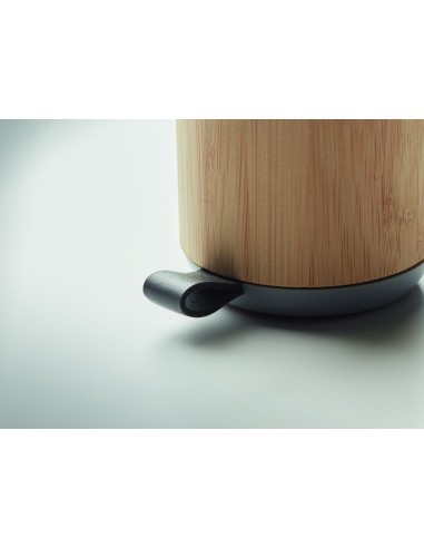 Speaker in bamboo senza fili