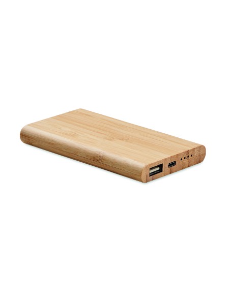 Power bank in bamboo da 4000mAh